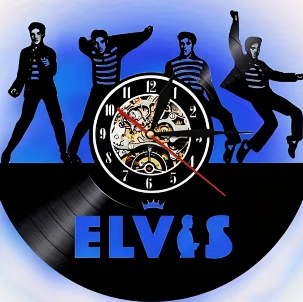 New Elvis Presley 12" clock SHIPPING IS AVAILABLE